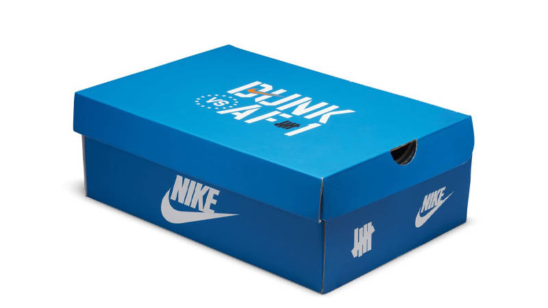 Undefeated x Nike Dunk Low Blue Purple Pack