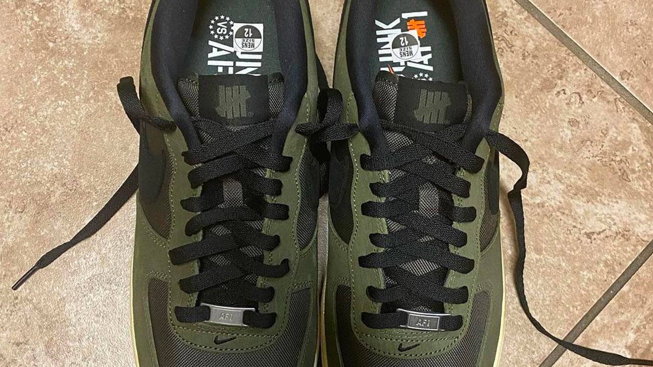 UNDEFEATED X Nike Air Force 1 "Ballistic"
