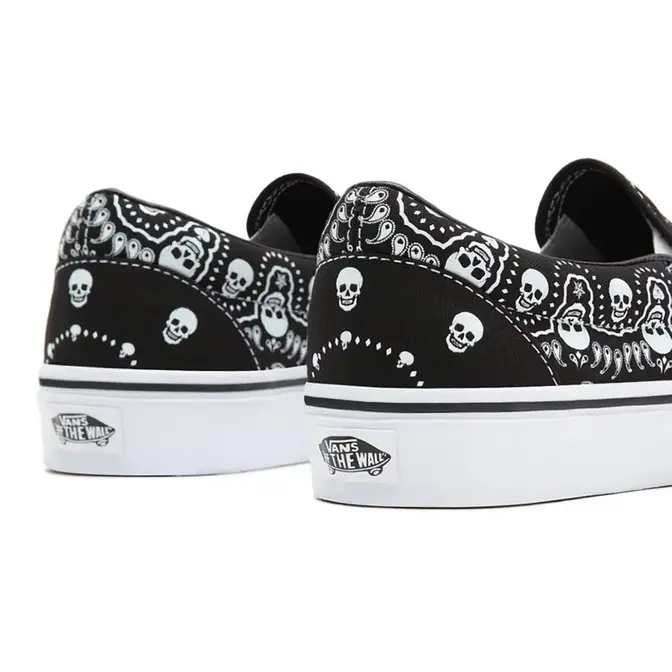 Bandana vans clearance slip on