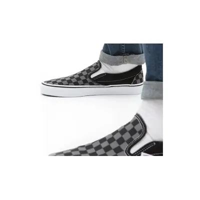 Vans slip best sale on black pewter