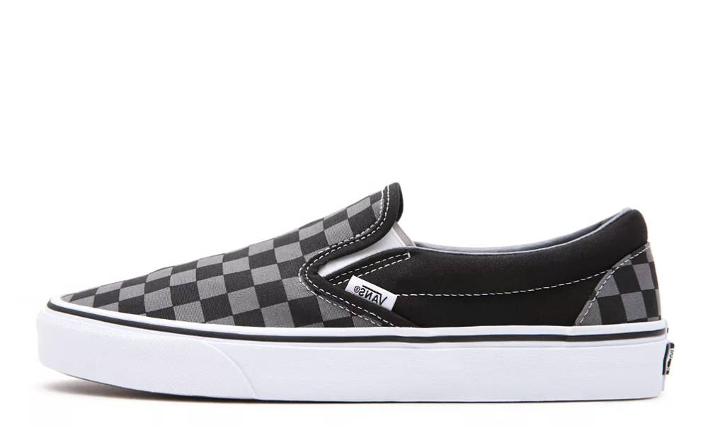 womens vans slip ons checkerboard