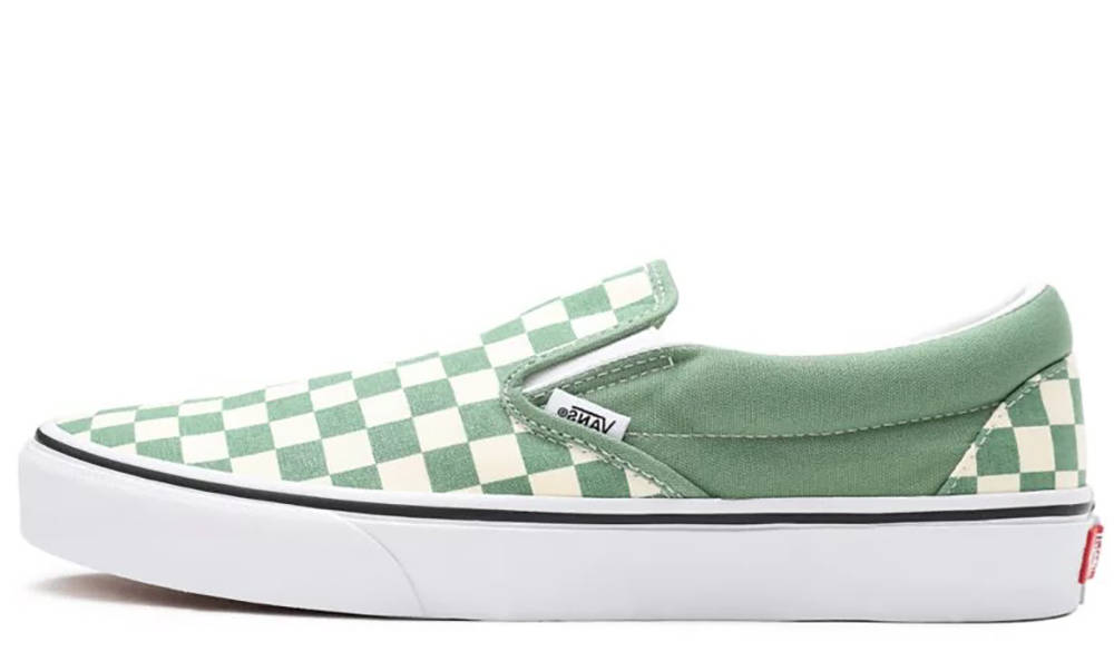 Vans Classic Slip-On Checkerboard Shale 