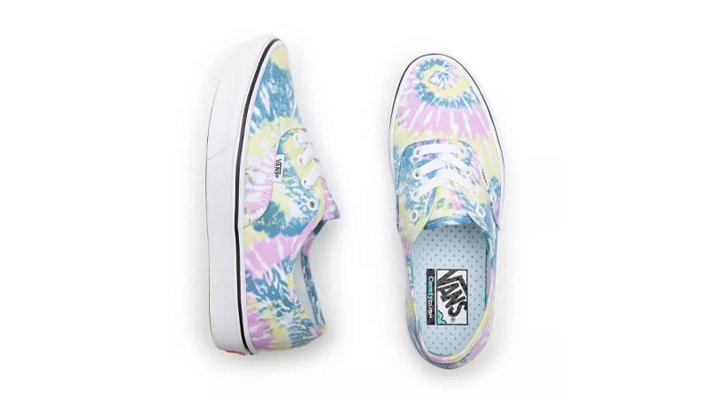 Vans ComfyCush Tie Dye Orchid True White