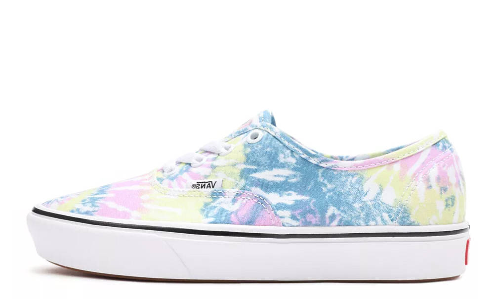 Vans ComfyCush Tie Dye Orchid True White