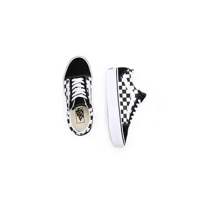 Vans Old Skool Checkerboard Platform Black Where To Buy VN0A3B3UHRK The Sole Supplier