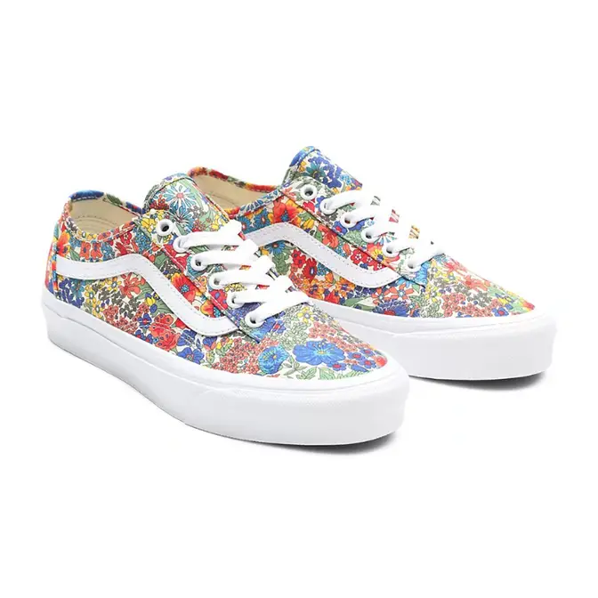 Yellow store floral vans