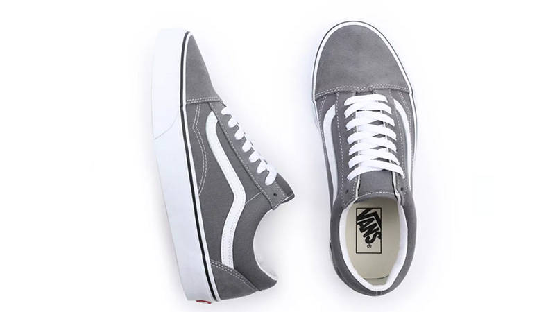 Vans Old Skool Pewter White VN0A4BV5195 middle