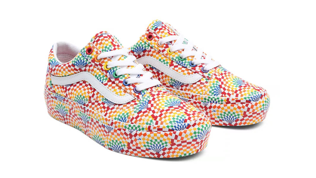 Vans Old Skool PRIDE Platform Multi Front