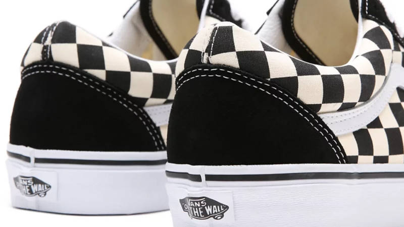 Vans Old Skool Primary Check Black White