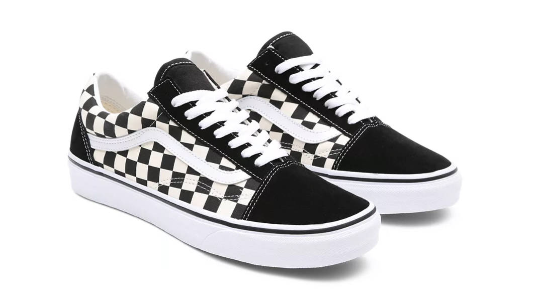 Vans Old Skool Primary Check Black White