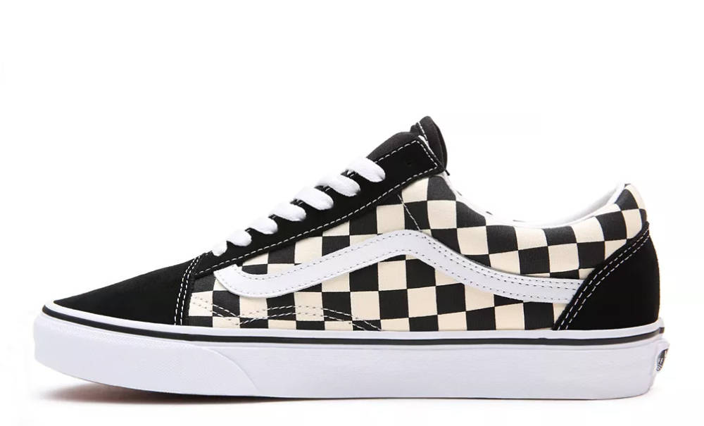 Vans Old Skool Primary Check Black White