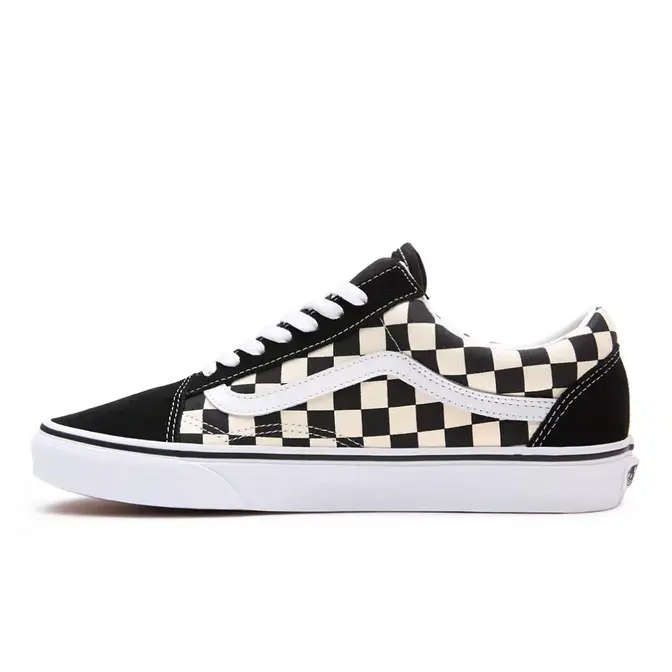 Vans Old Skool Primary Check Black White | Where To Buy | VN0A38G1P0S ...