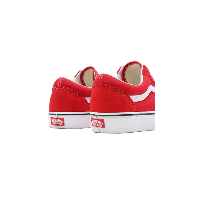 Vans old skool hot sale red platform