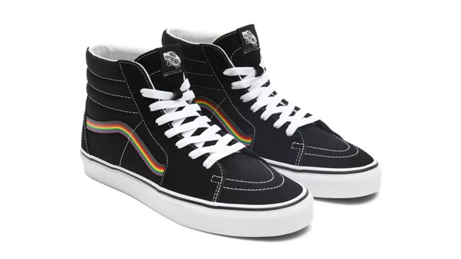 Vans Sk8-Hi Pride Black Rainbow | Where To Buy | VN0A32QGZGH | The Sole ...