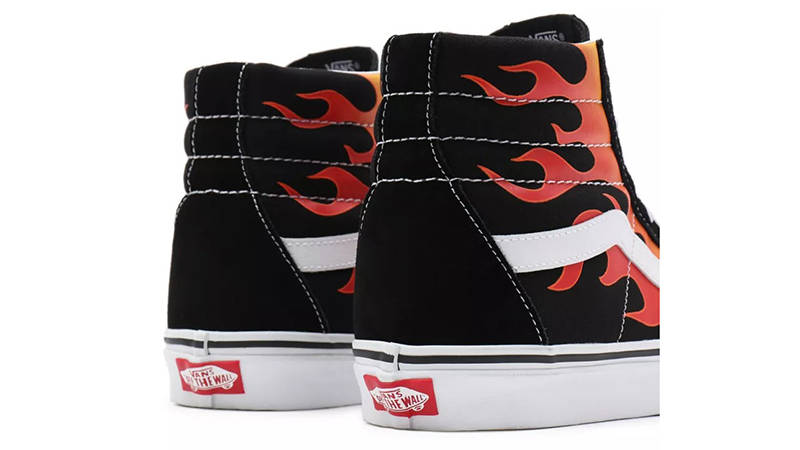 Vans Sk8-Hi Reissue Flame Black VN0A2XSBPHN Back