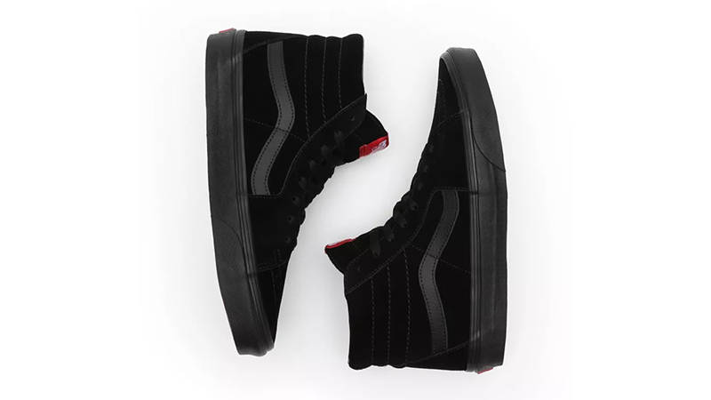 Vans sk8 sales triple black