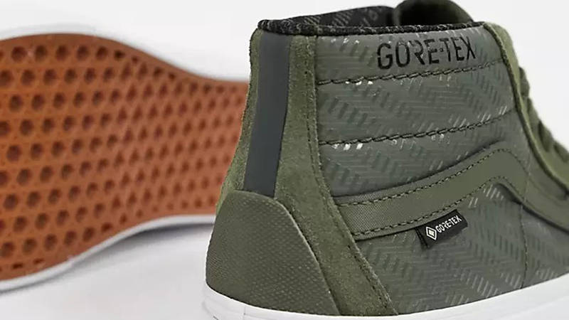 Vans Sk8-Mid Gore-Tex Green Back