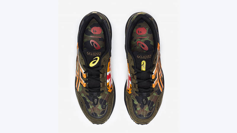 A BATHING APE × ASICS GEL-1090 Camo middle