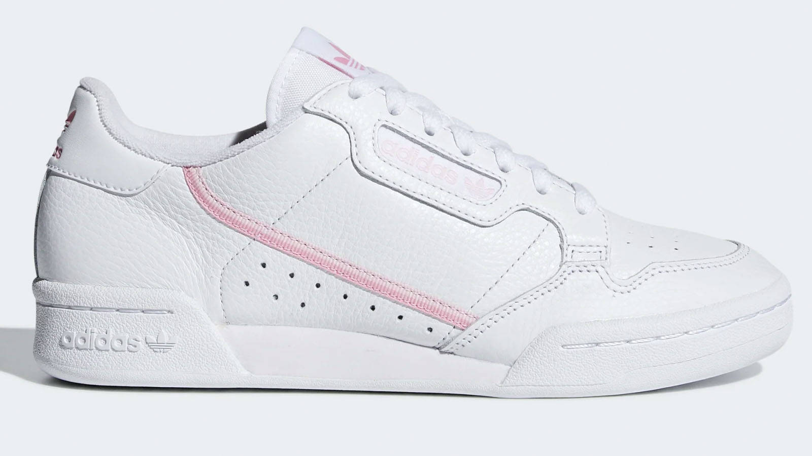 adidas continental 80 clear pink sale