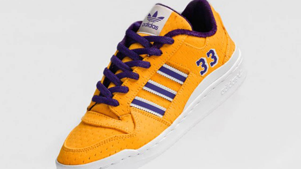 adidas forum low laker kareem abdul jabbar 1