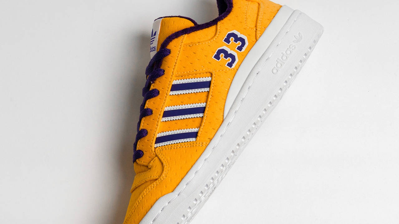adidas forum low laker kareem abdul jabbar 2