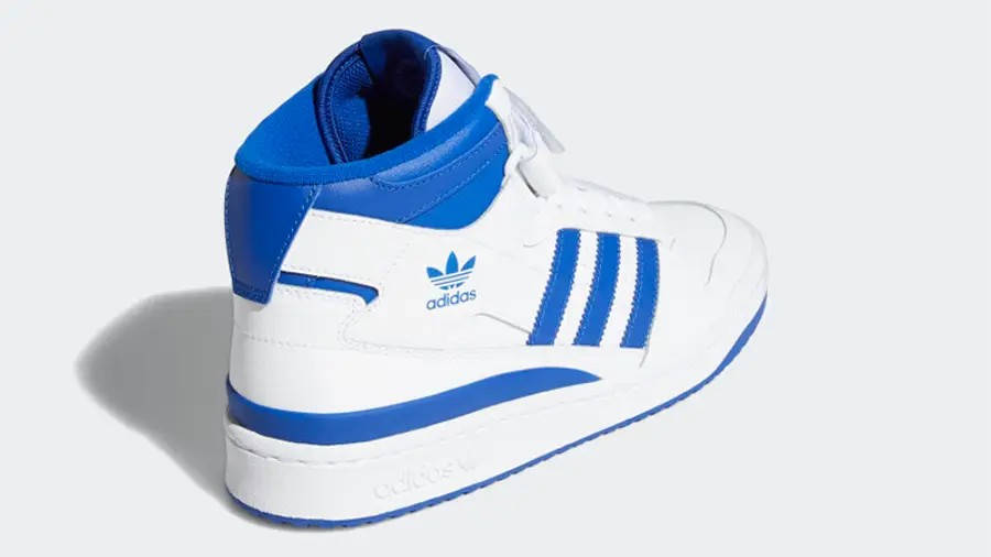 adidas Forum Mid GS White Royal Blue