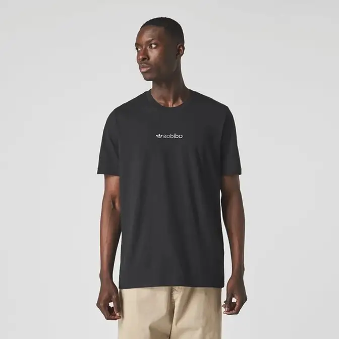 Adidas linear t shirt on sale