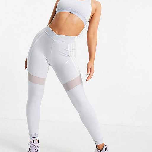 adidas leggings blue