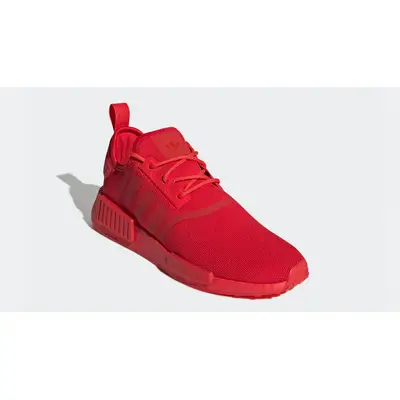adidas NMD R1 Primeblue Vivid Red Front