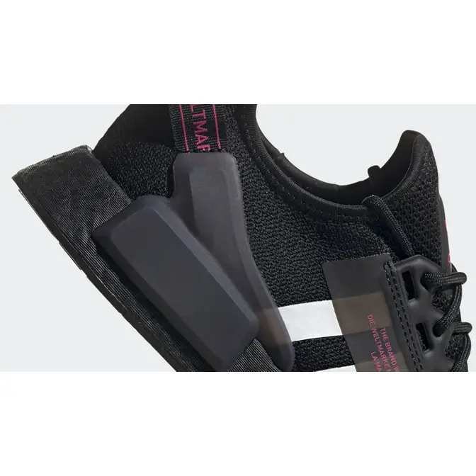 adidas NMD R1 V2 Black Shock Pink Where To Buy GY8327 The Sole Supplier