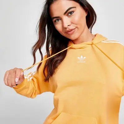 Adidas originals 3-stripes lock up cheap boyfriend hoodie damen