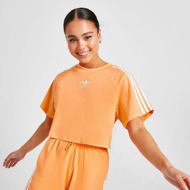 adidas Originals 3-Stripes Essential Crop T-Shirt