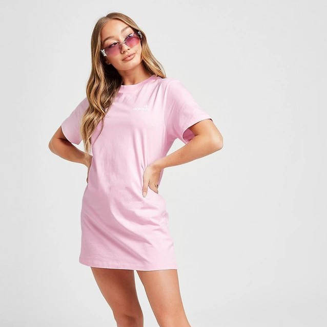 adidas Originals Linear T-Shirt Dress