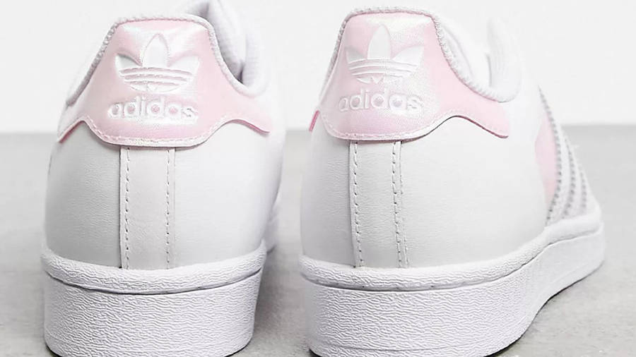 superstar white pink