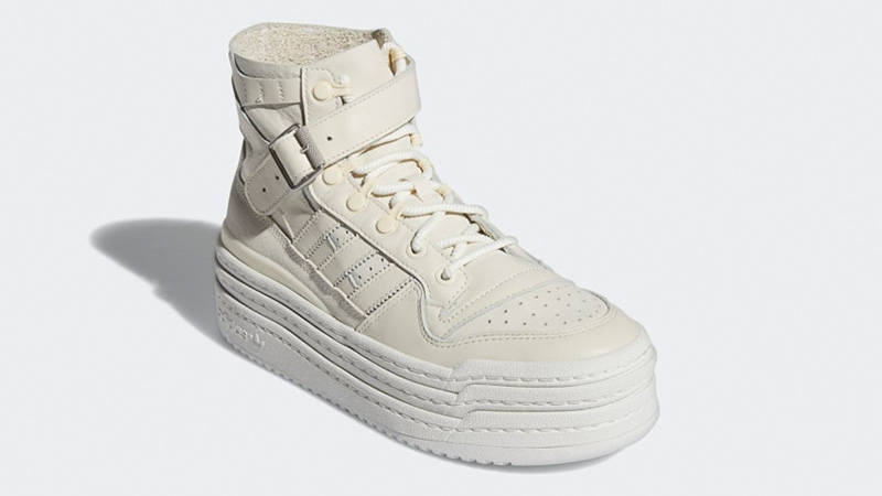 adidas Triple PlatForum Hi White S42803 front