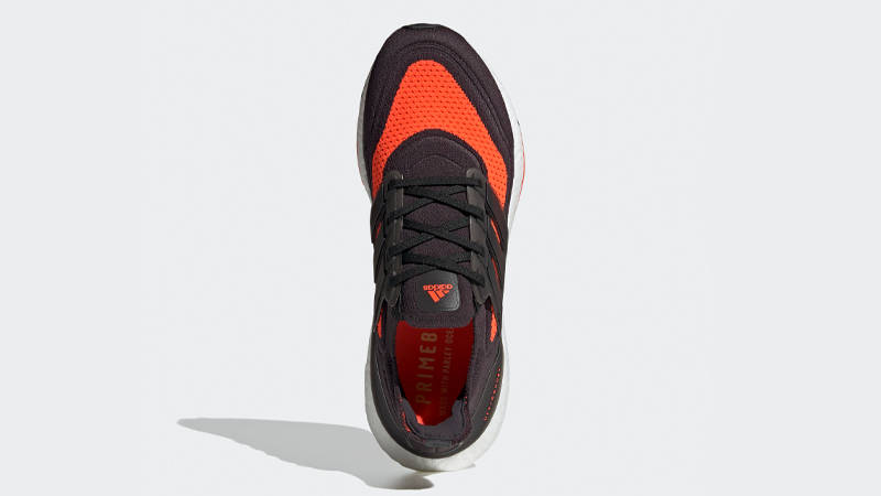 adidas Ultra Boost 21 Carbon Solar Red Middle