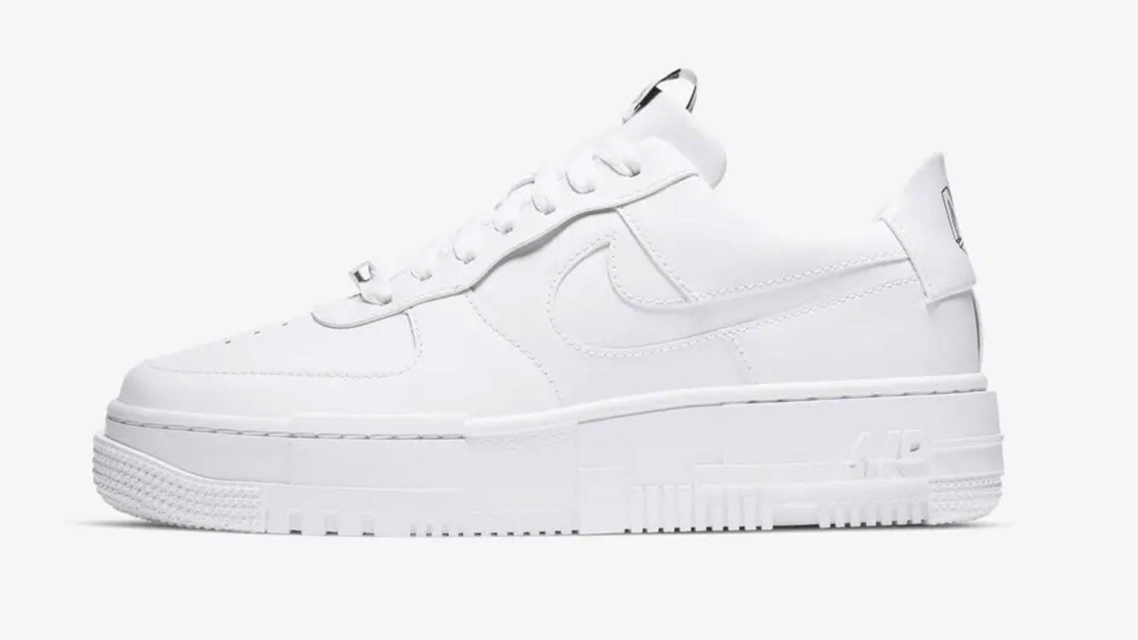 AF1 pixel triple white listicle replacement