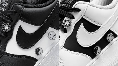 This Nike Air Force 1 Pack Comes With Funky Metallic Pins This Nike Air Force 1 Pack Comes With Funky Metallic Pins
