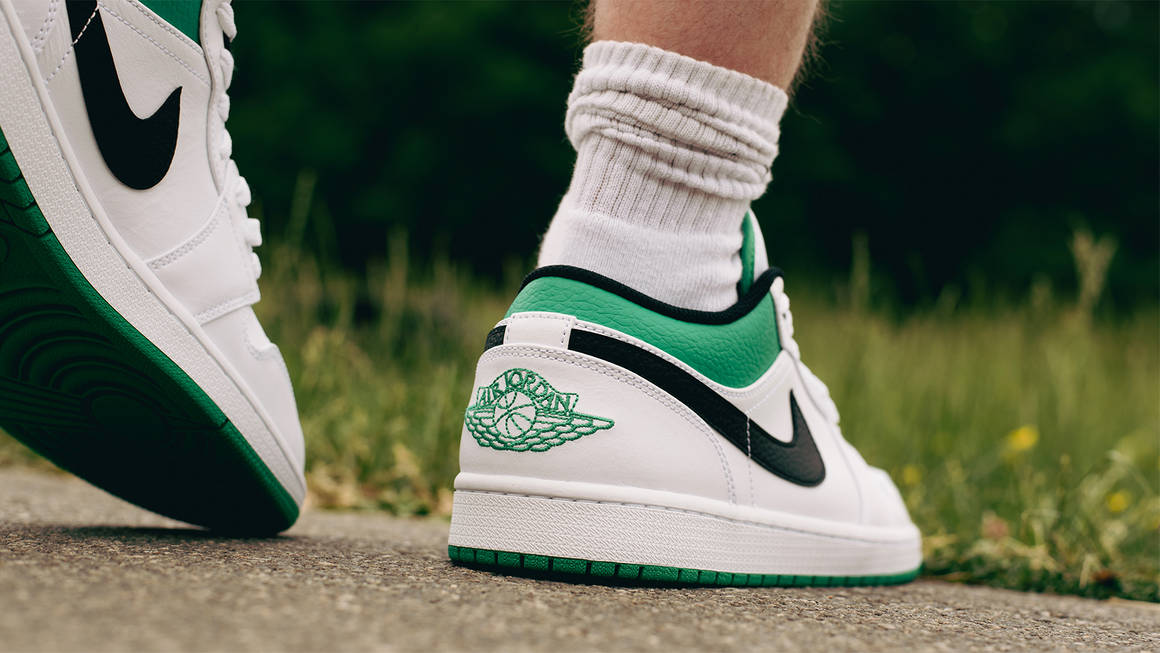 air jordan lucky green low