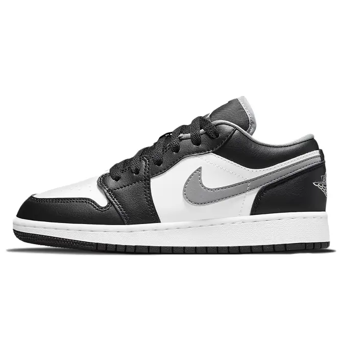 Air Jordan 1 Low GS Black White Particle Grey | Where To Buy | 553560 ...
