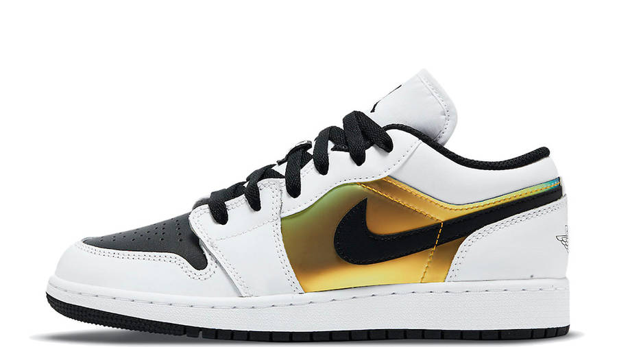 black and gold jordan 1 gs