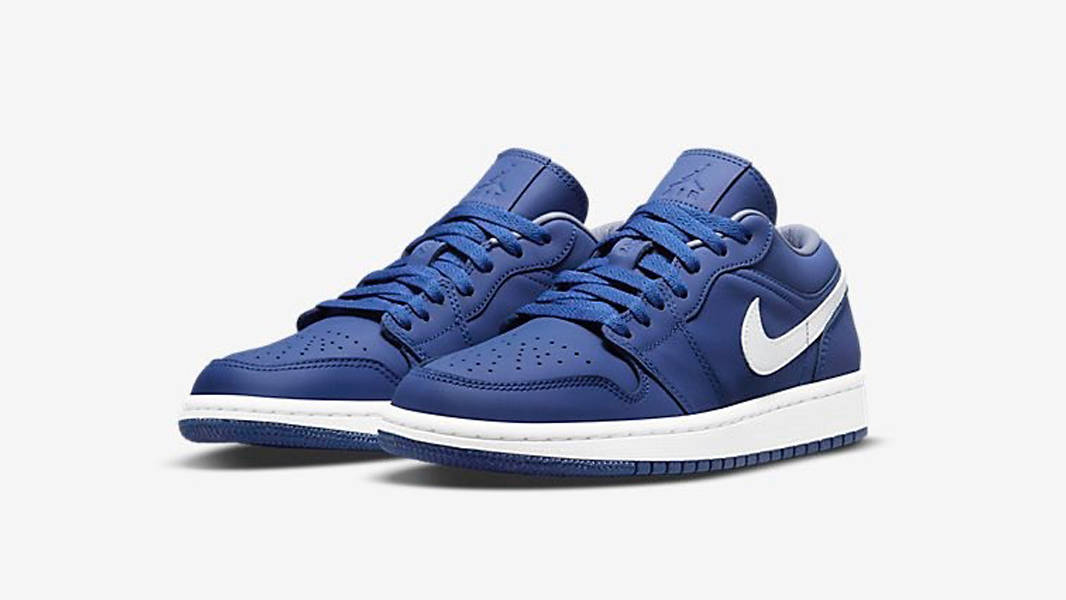 Air Jordan 1 Low Navy White Front