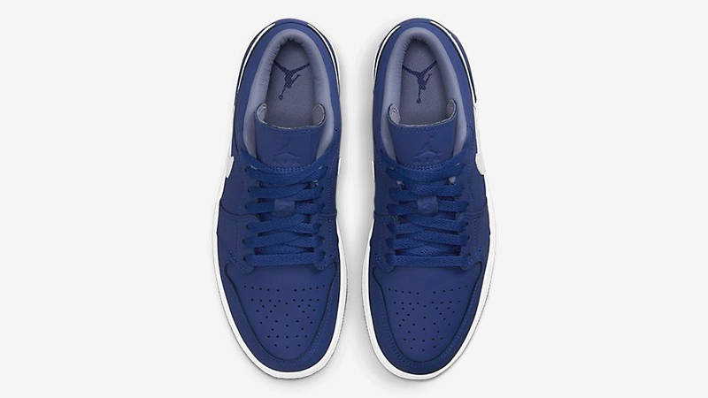 Air Jordan 1 Low Navy White Middle