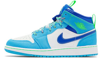 air jordan 1 mid lime green