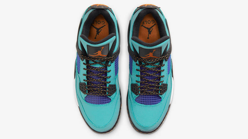 jordan 4 teal golf