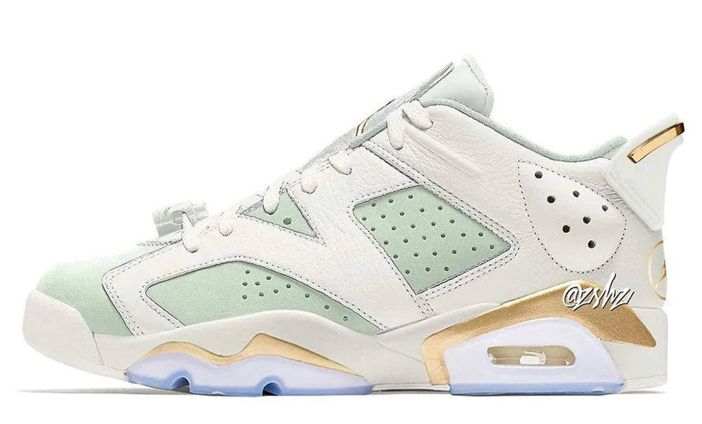 white and rose gold jordan 6