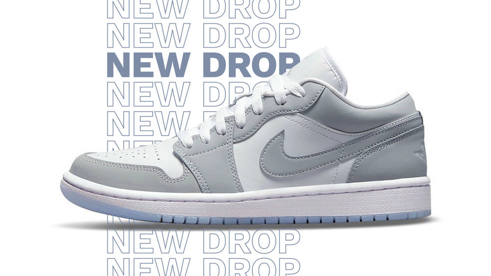 Image via Nike Air Jordan 1 Low "Wolf Grey"