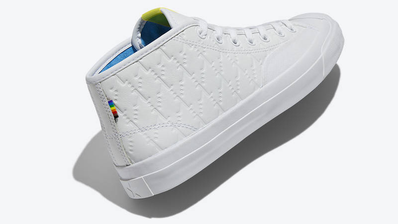 Alexis Sablone x Converse Jack Purcell Pride back