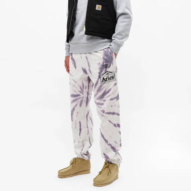 Aries x Umbro Tie Dye Pro 64 Pant Dusk Spiral Aries x Umbro Tie Dye Pro 64 Pant Dusk Spiral
