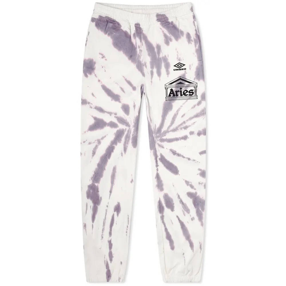 Aries x Umbro Tie Dye Pro 64 Pant Dusk Spiral Multi The Sole Supplier